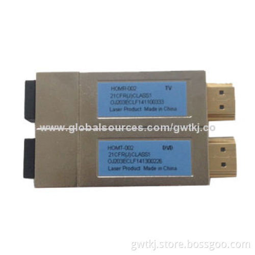 2 cores HDMI video optical transceiver